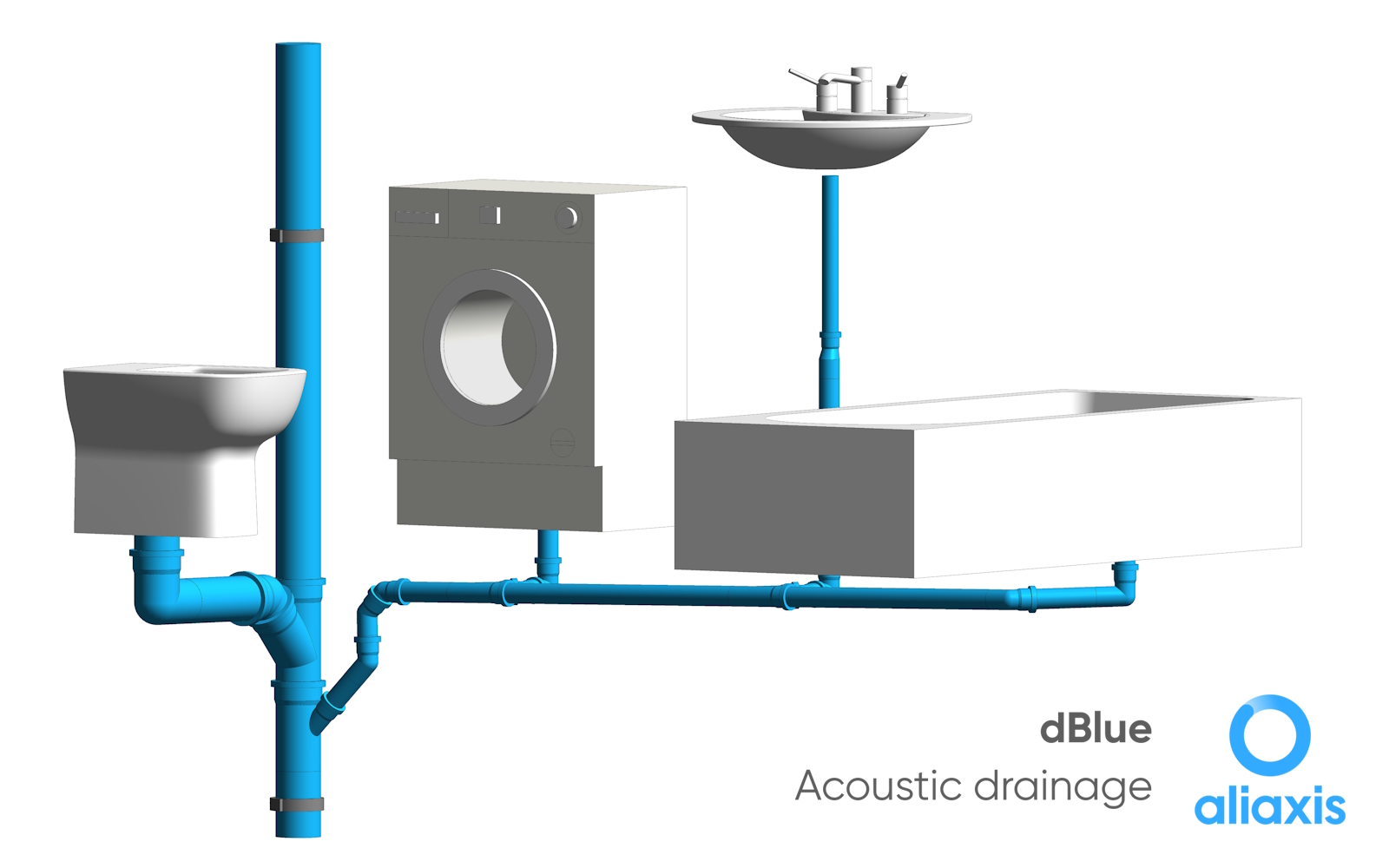 dBlue acoustic drainage