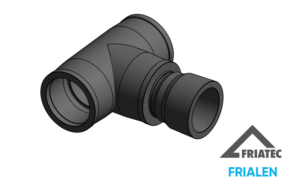 (TGB) T-Pieces with HD-PE/GGG adapter for connection of BAIO® spigot hydrant