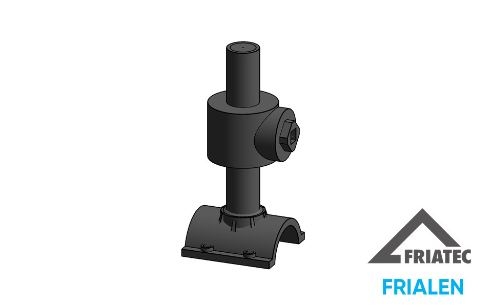 (AKHP) Tapping Ball Valves in HD-PE, 1/4 turn, for side tapping under pressure