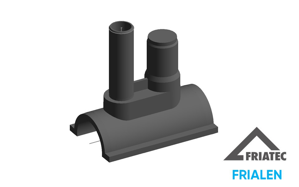 (DAP) Pressure Tapping Tees with parallel dome and extra long outlet spigot