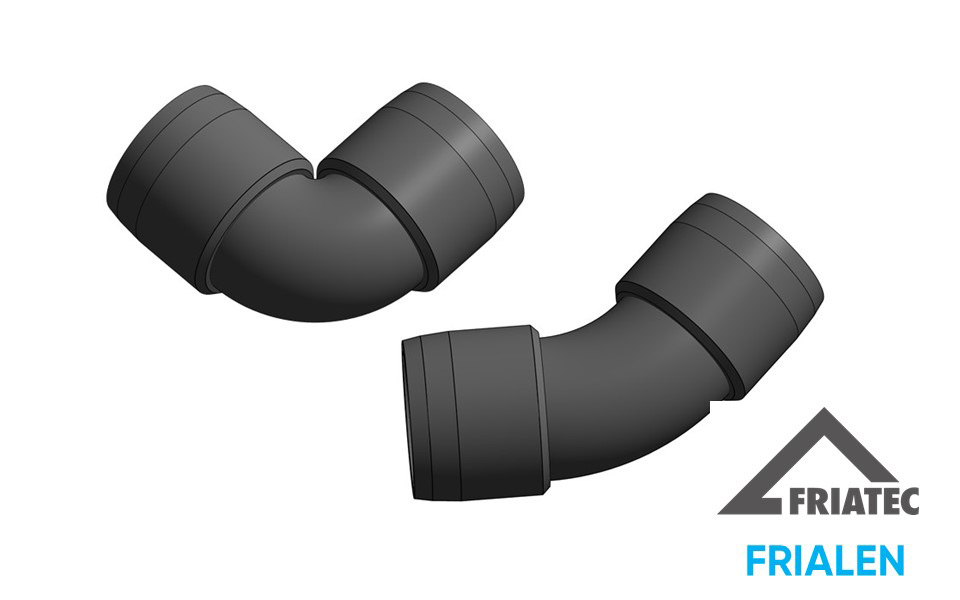 (W 45 XL) Elbows 45° XL, (W 90 XL) Elbows 90° XL