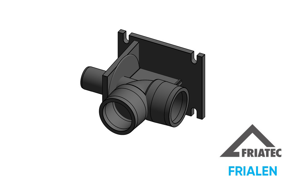 (WF 90) 90° Elbow with base unit