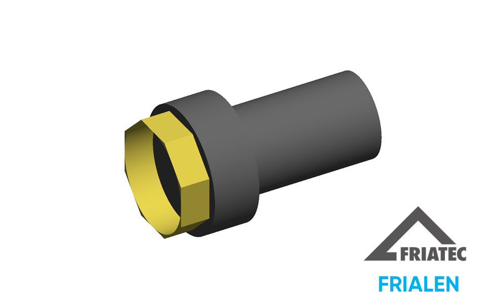 (UAM) Universal adapter HD-PE/Brass with female thread
