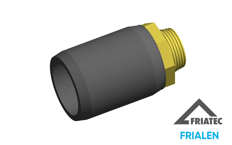 (MUN) Transition Fittings HD-PE/Brass with male thread
