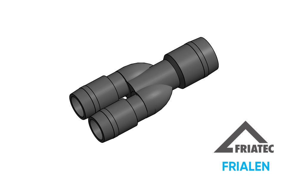 (Y) Y-pieces with integrated heating coils