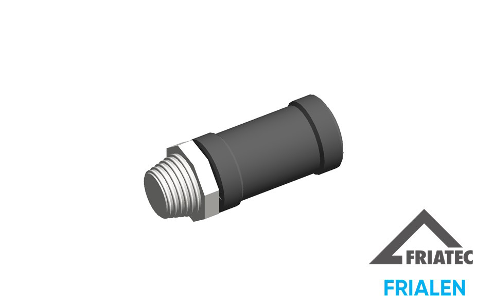 (USTN) Transition Fittings HD-PE/Steel with male thread