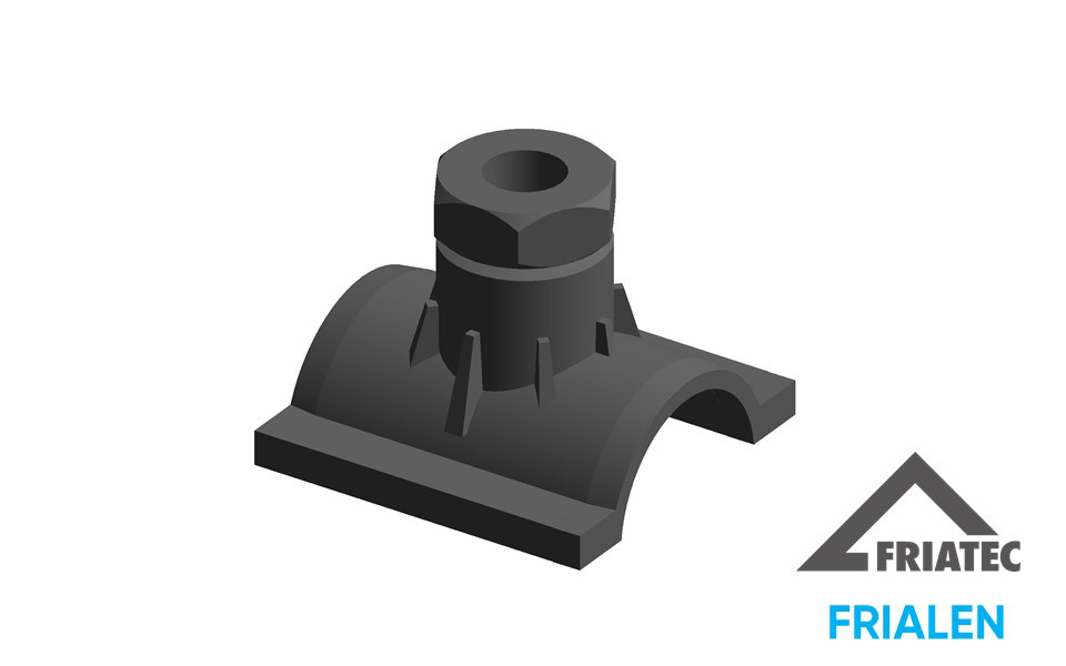 (VAM RG) Valve Tapping Saddles with HD-PE/Gunmetal adapter, female thread