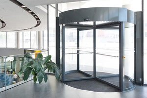 Automatic revolving doors