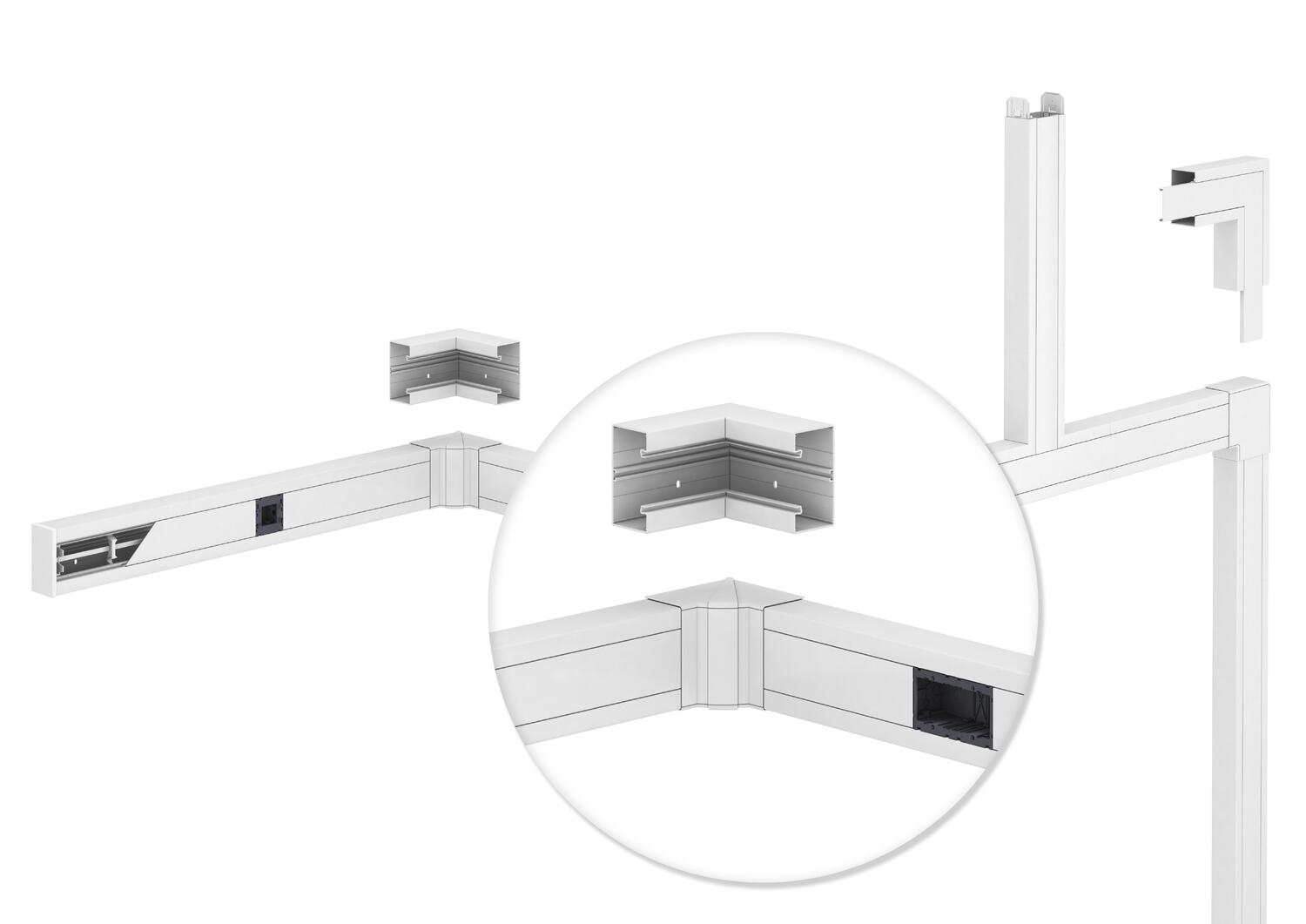 Rapid 80 device installation trunking