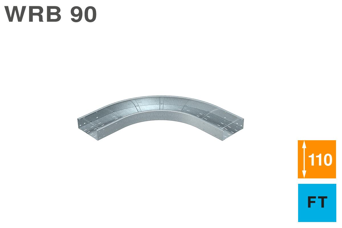 90° bend 110 FT