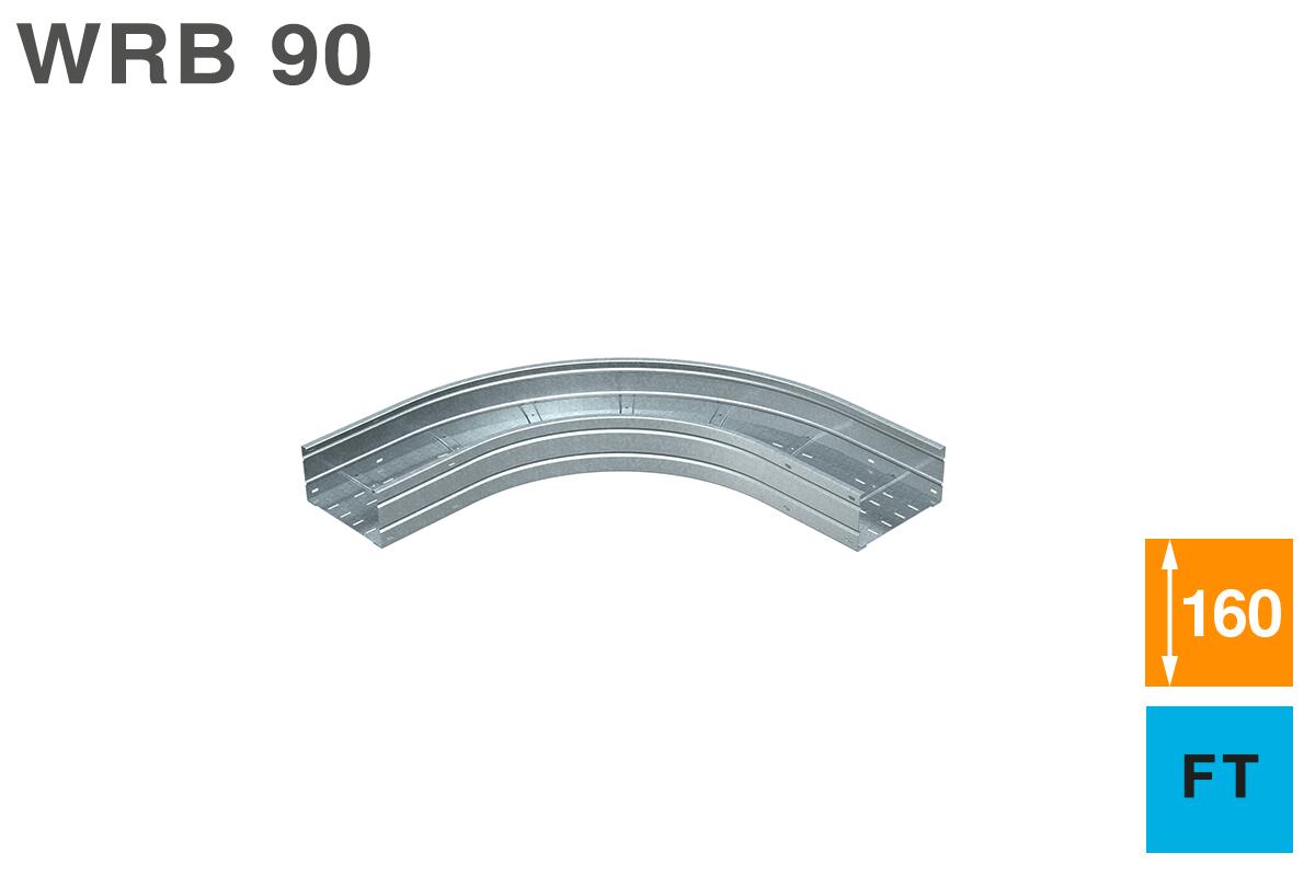 90°-Bogen 160 FT