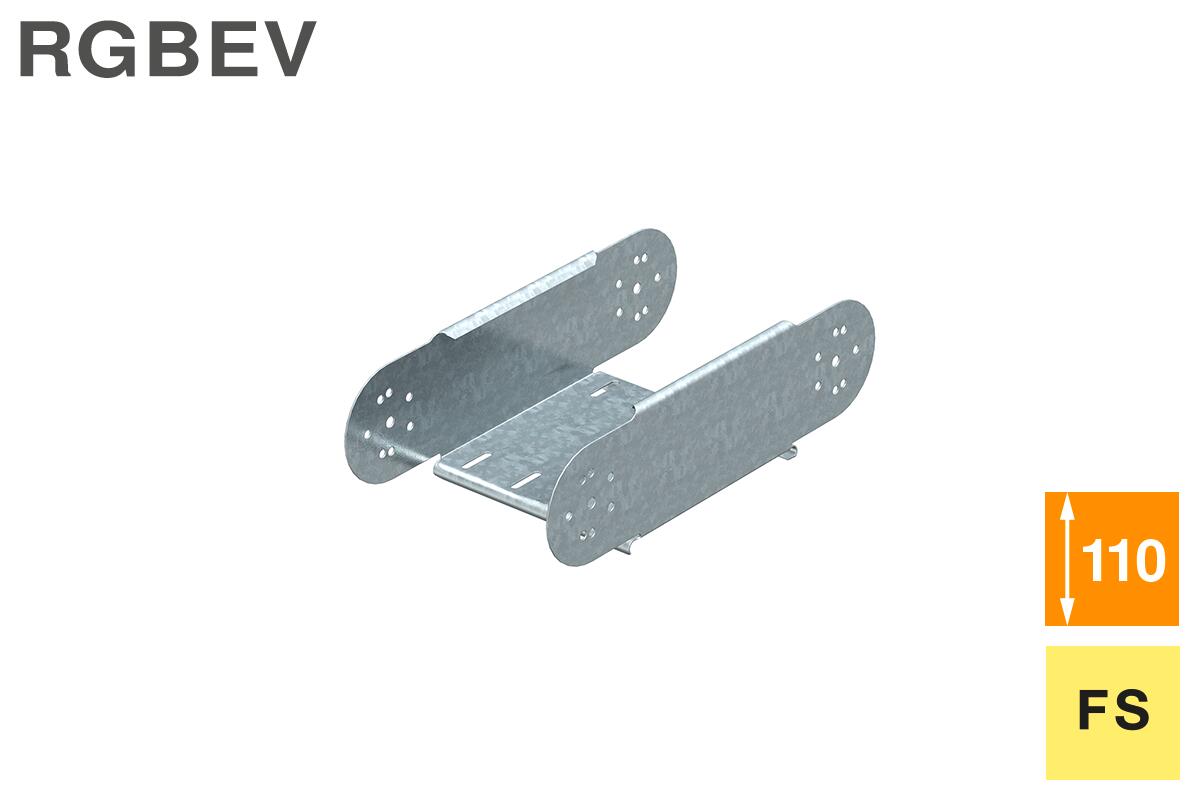 Adjustable Bend element, vertical 110 FS