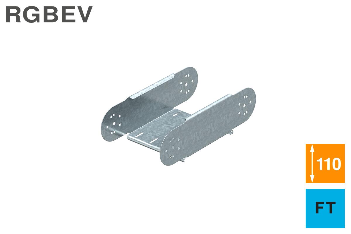Elemento per curve snodate verticale 110 FT