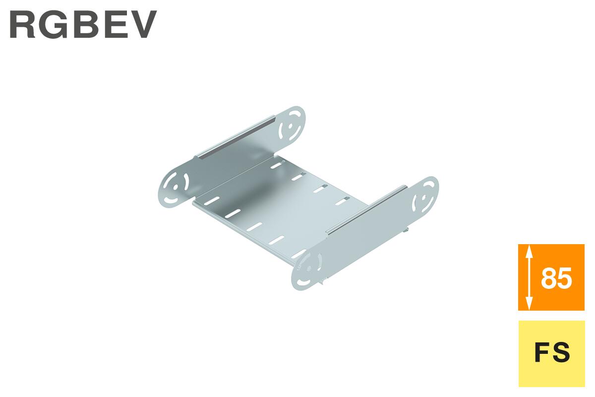 Adjustable Bend element, vertical 85 FS