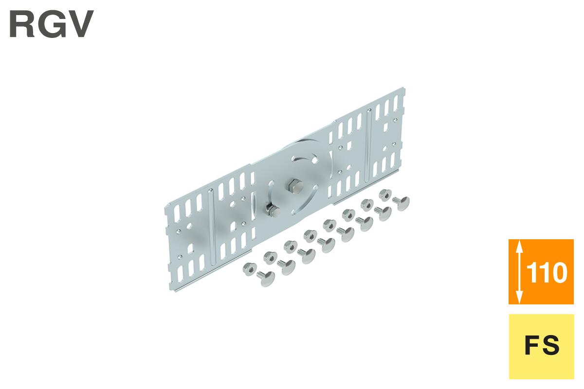 Adjustable connector tray set 110 FS
