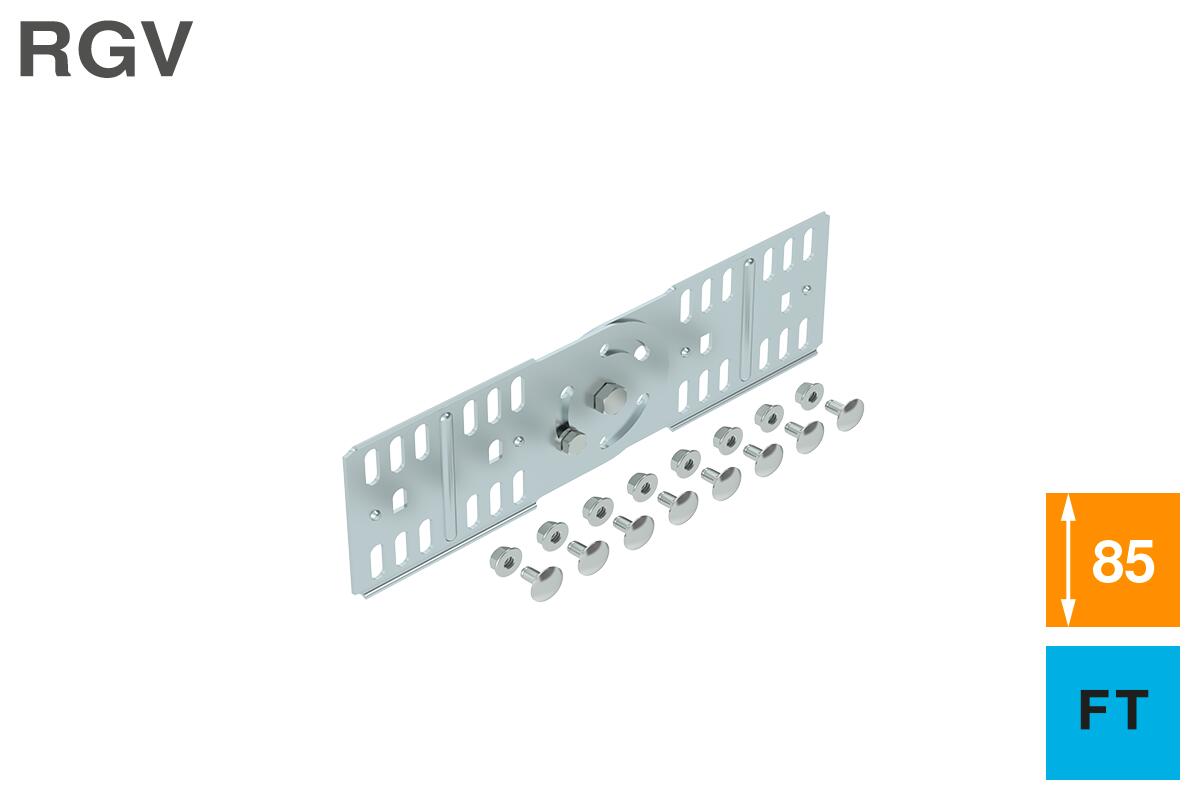 Adjustable connector tray set 85 FT