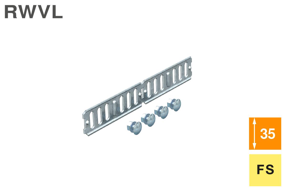 Straight and angle connector set 35 FS