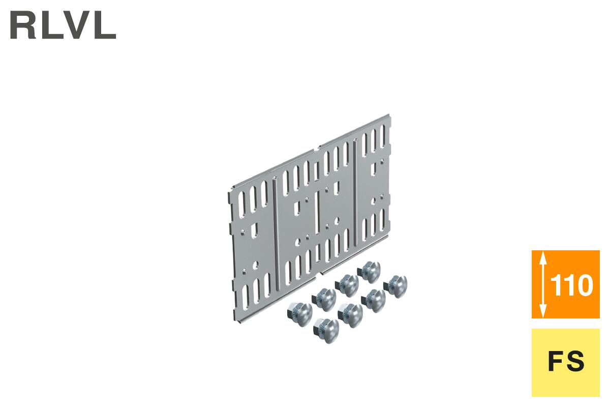 Straight connector tray set 110 FS