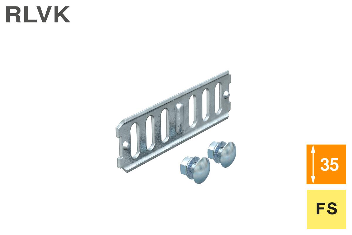 Straight connector tray set 35 FS