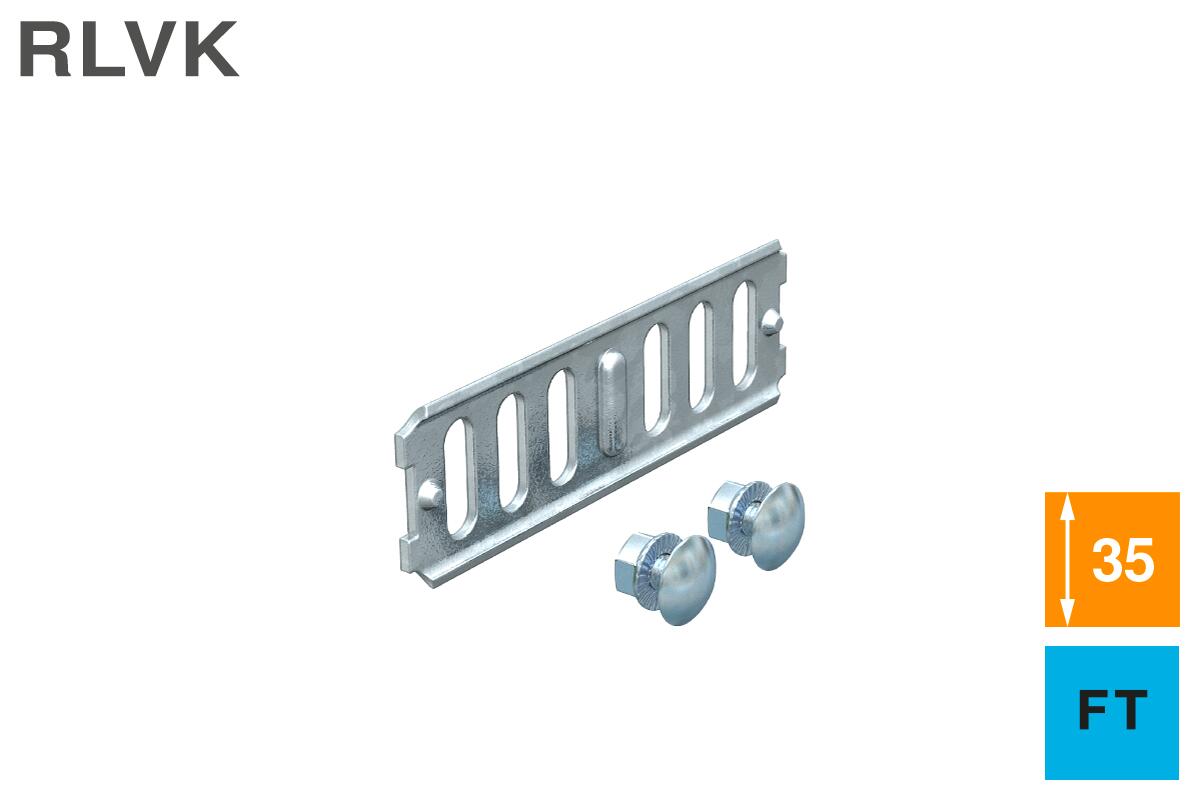 Straight connector tray set 35 FT