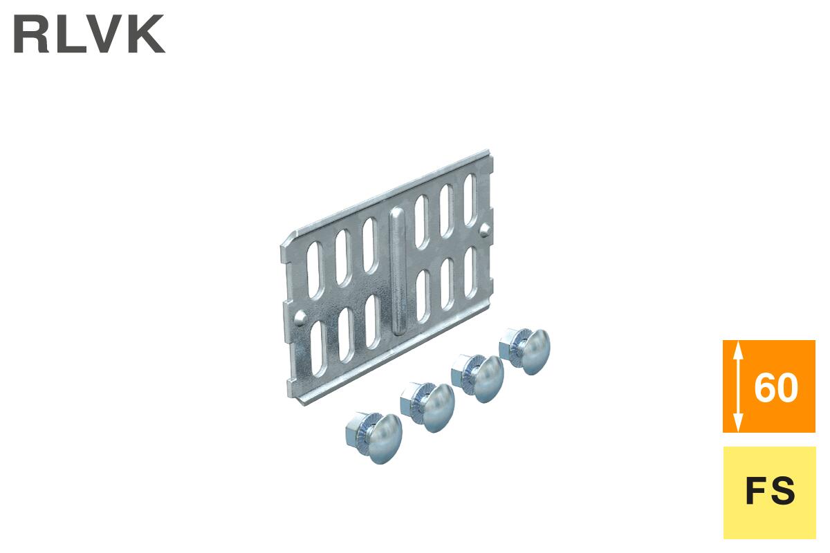Straight tray connector set 60 FS