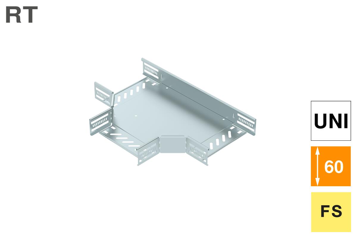 T branch piece, universal, 60 FS