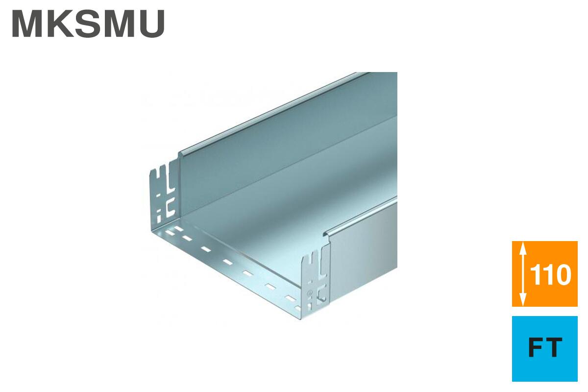 Cable tray system MKS-Magic, unperforated 110 FT
