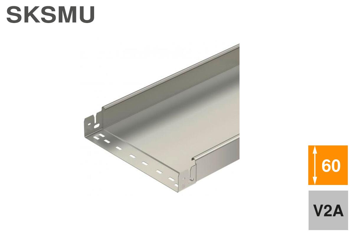 Cable tray system SKS-Magic, unperforated 60 A2