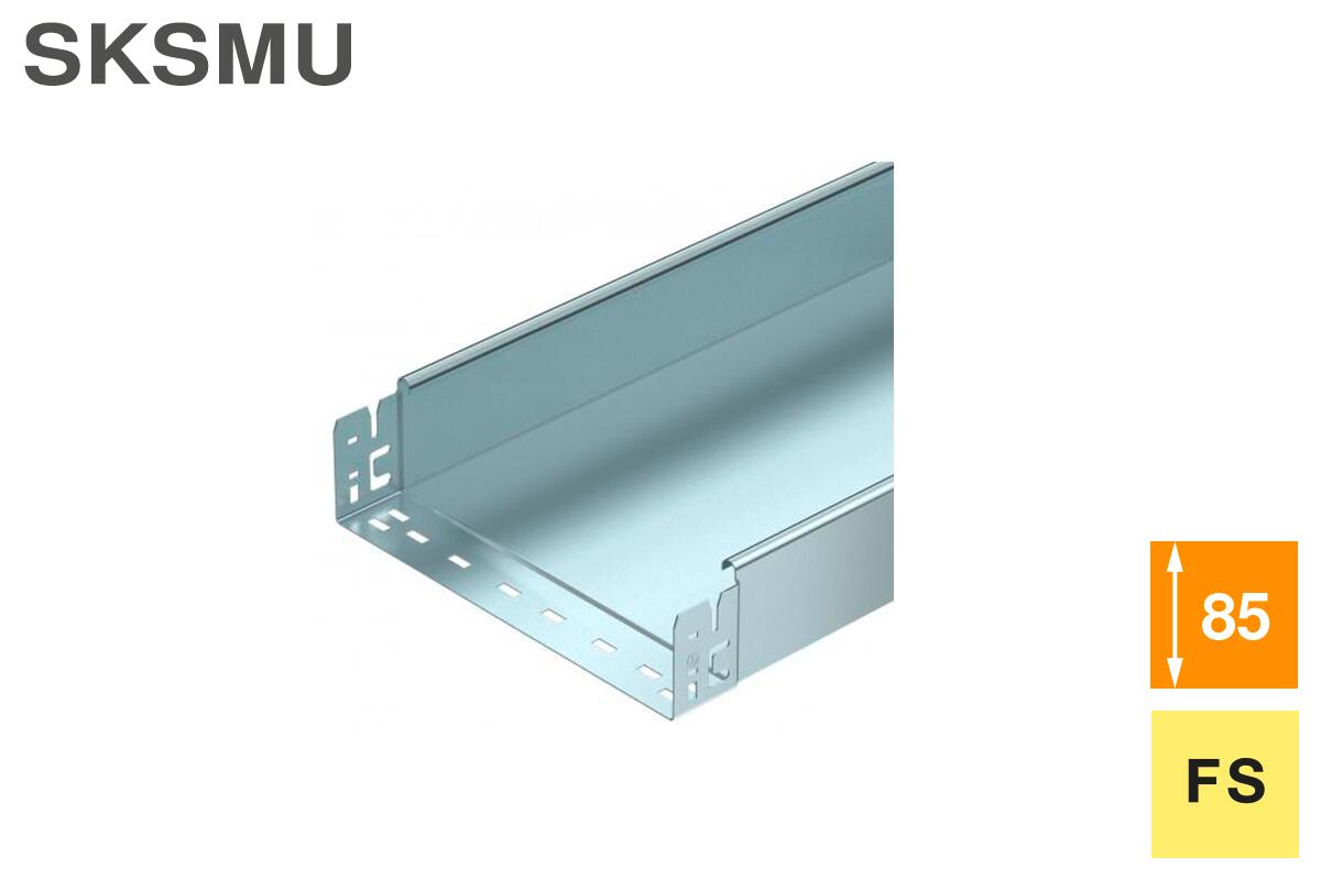 Cable tray system SKS-Magic, unperforated 85 FS