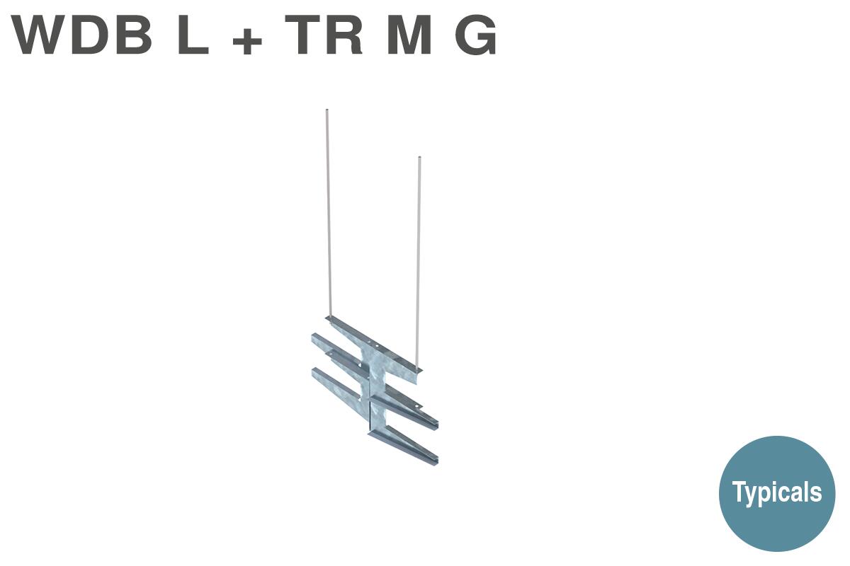 Typicals for wall and ceiling clamp L