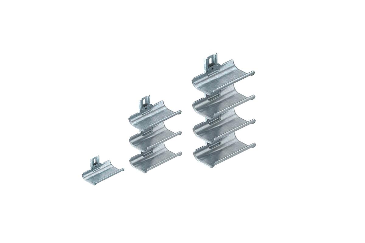 Cable support troughs