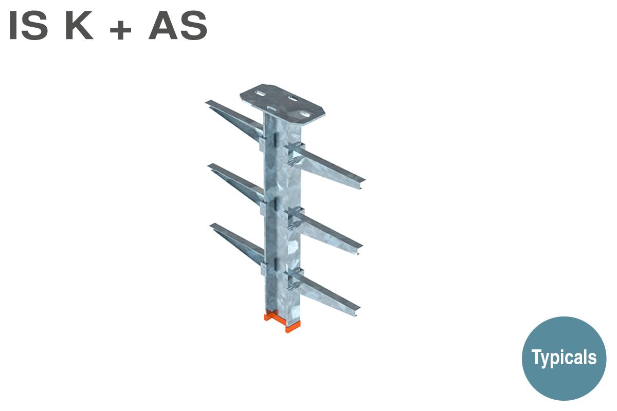 Typicals for I suspended supports