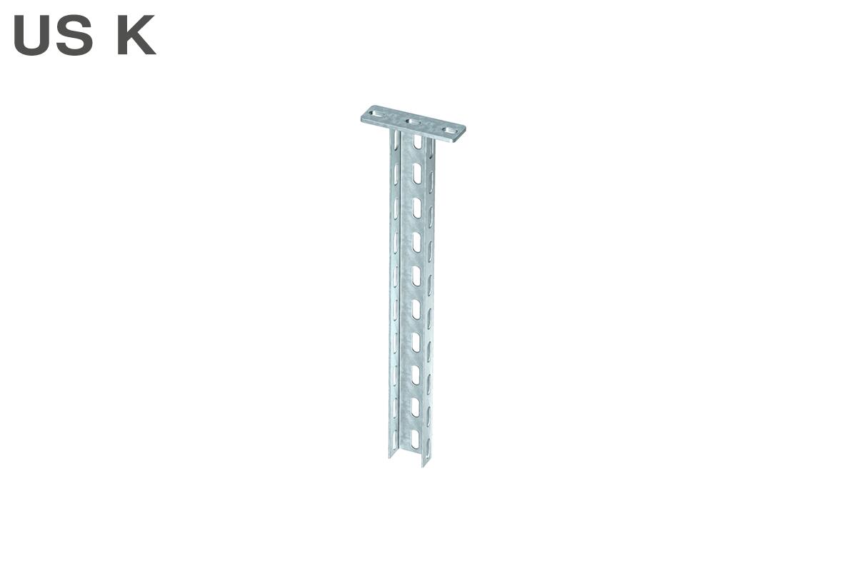 U suspended supports
