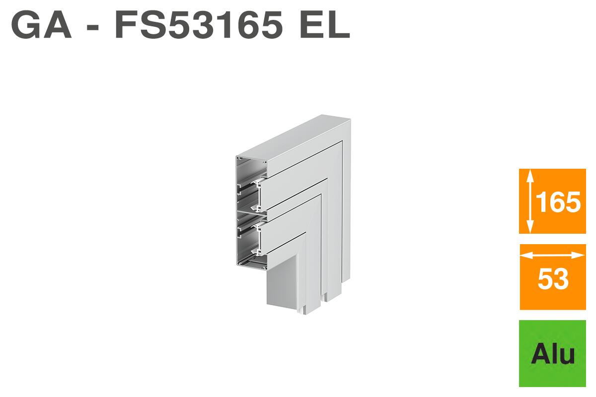 Flat angle for GA-FS53165 EL
