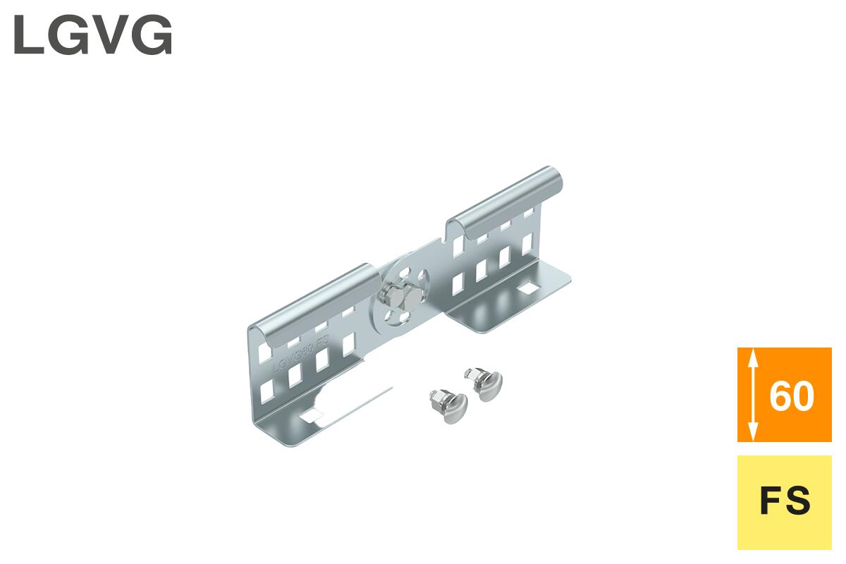 Adjustable connector LGVG set 60 FS