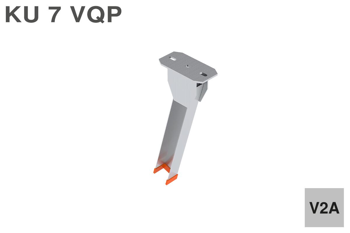 Head plate for U 7 support, variable A2