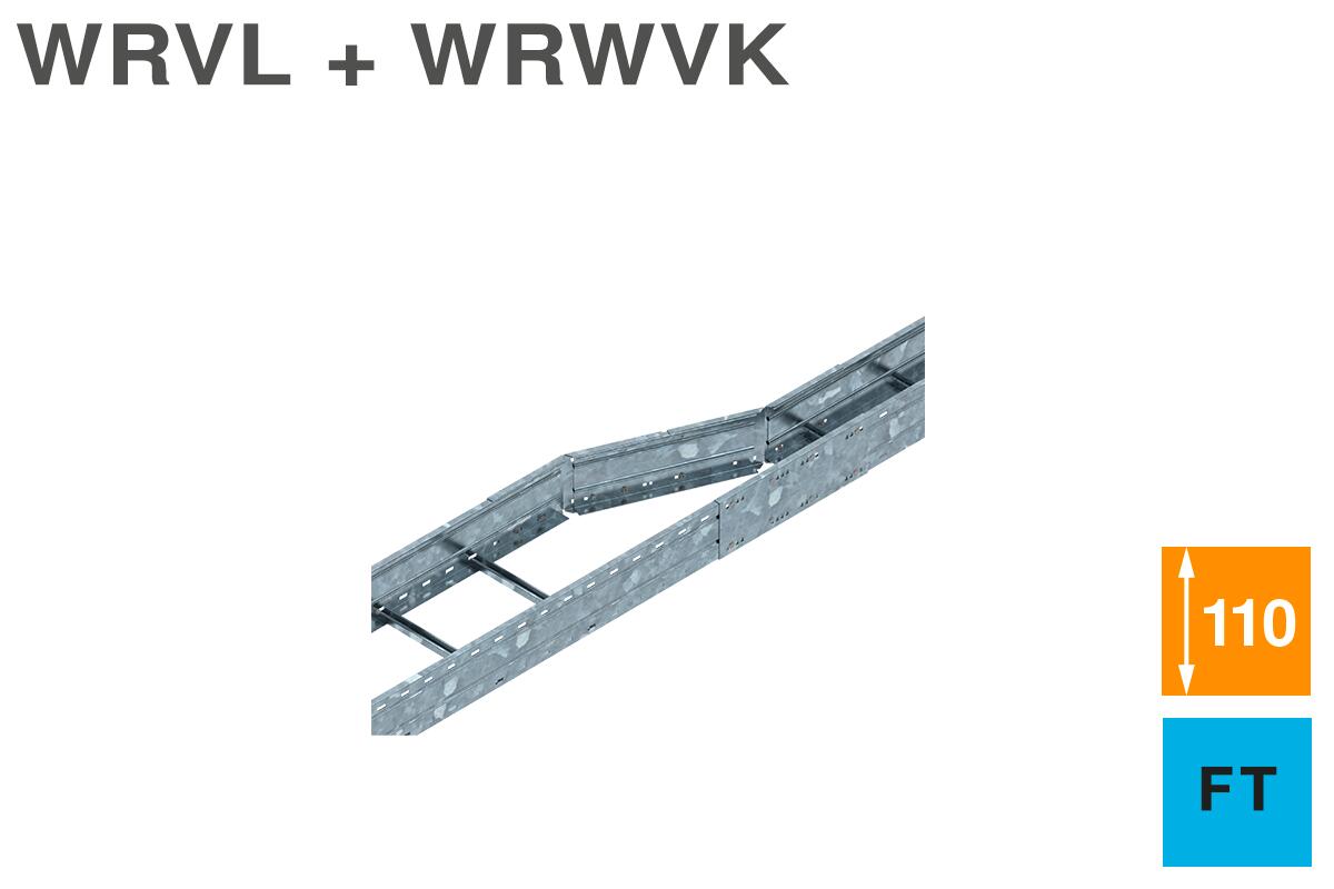 Reducing bracket–wide span ladder set 110 FT