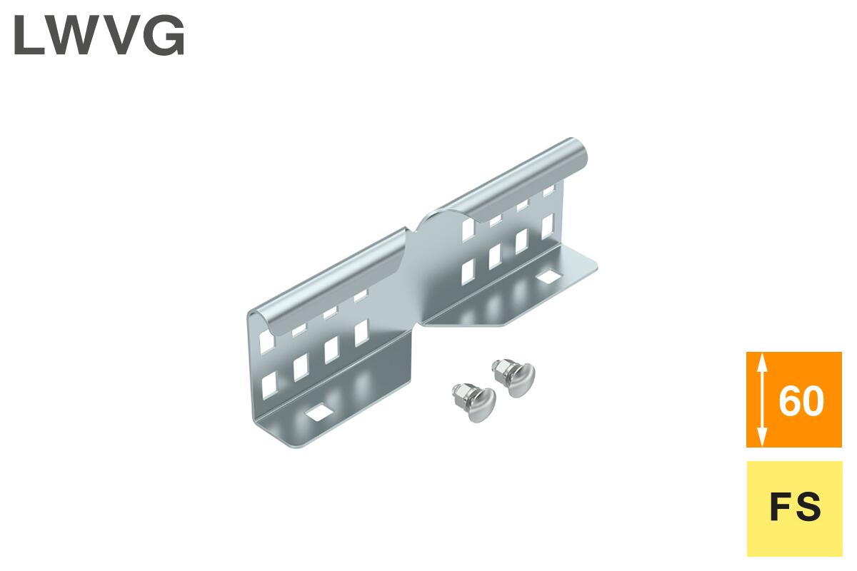 Angle connector LWVG set 60 FS