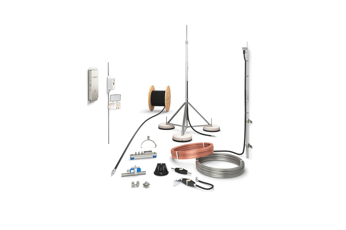 External lightning protection
