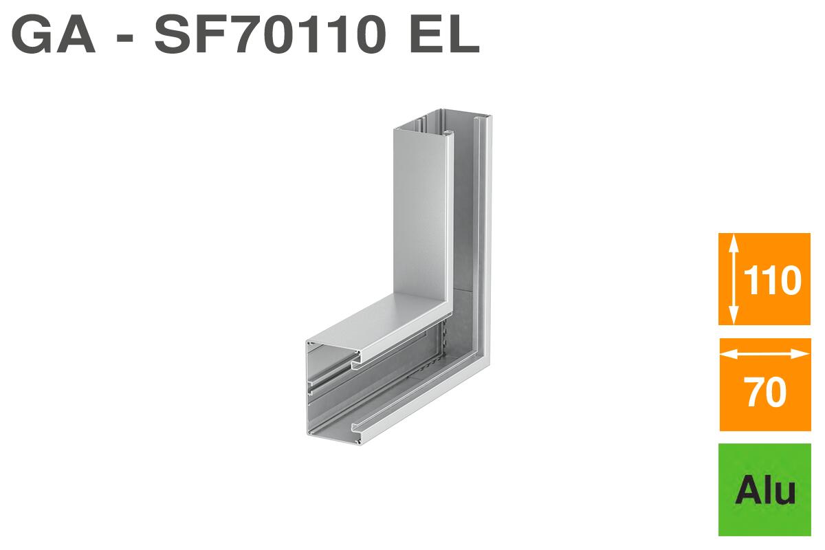 Flat angle for GA-SF70110 EL