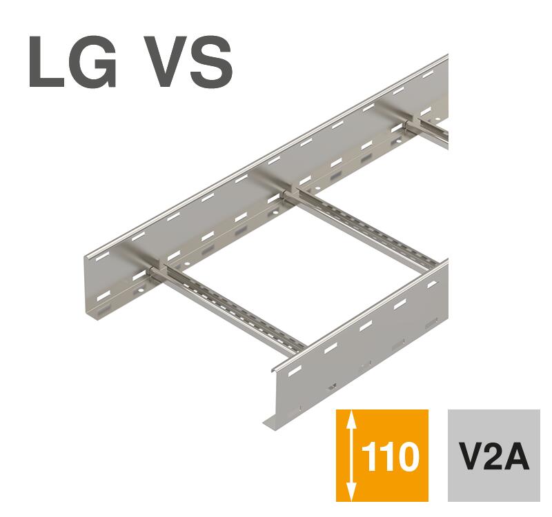 Échelle à câbles LG 110, 6 m VS A2
