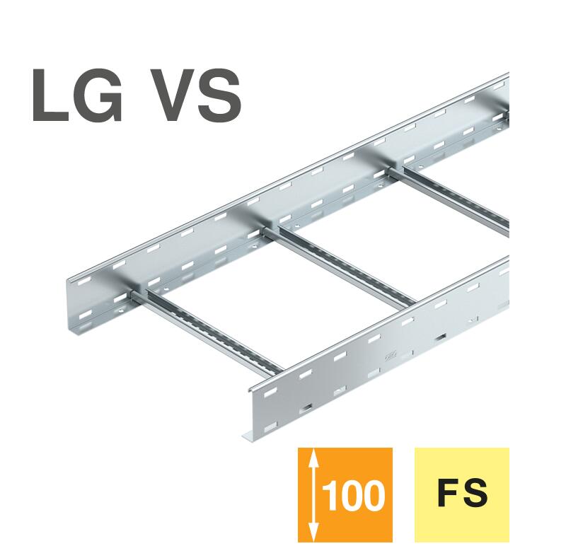 Cable ladder LG 100, 3 m VS FS