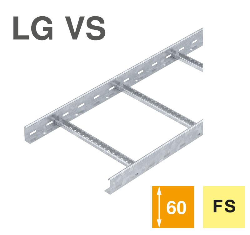 Échelle à câbles LG 60, 3 m VS FS