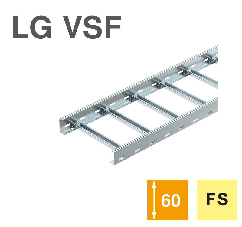 Échelle à câbles LG 60, 6 m VS FS