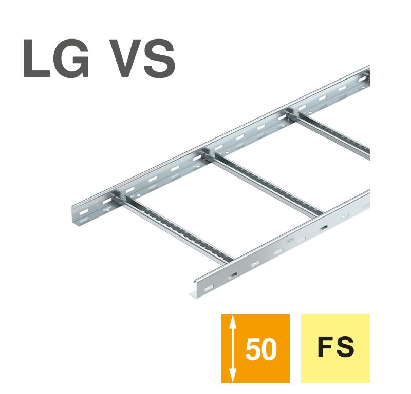 Cable ladder LG 50, 3 m VS FS