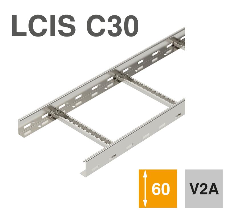 LCIS 60 cable ladder, 6 m C30 A2