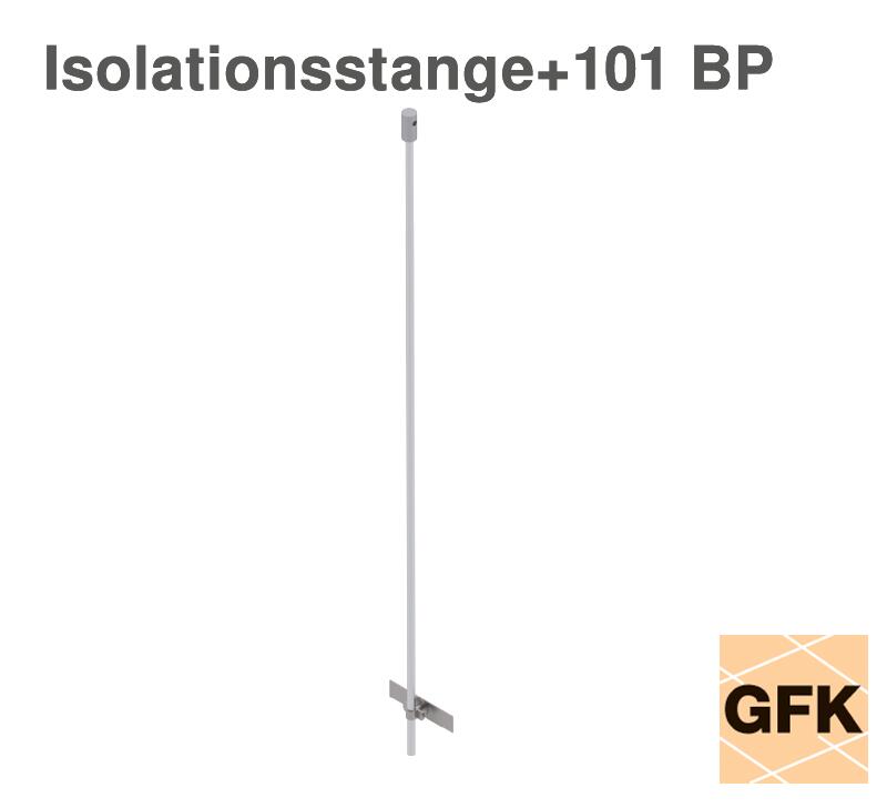 Isolationsstange für Wandmontage mit Leitungshalter