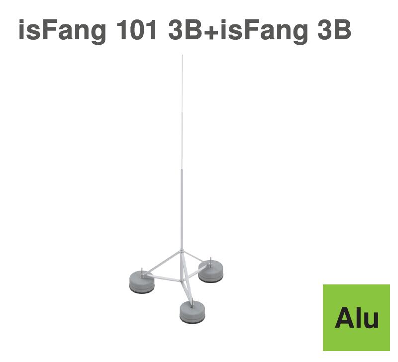 isFang-Fangmast mit Dreibeinstativ AL