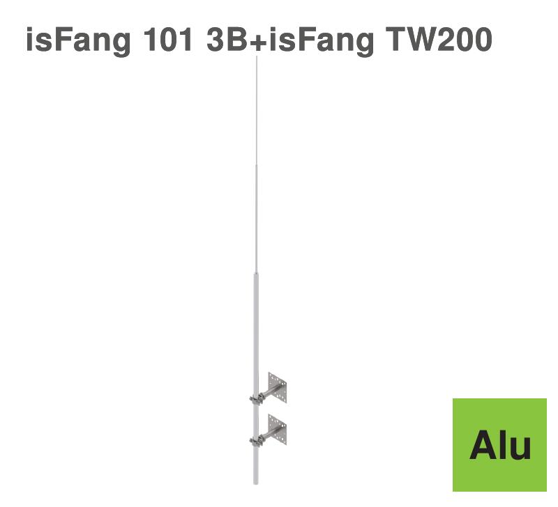 isFang air-termination rod with isFang TW200 support