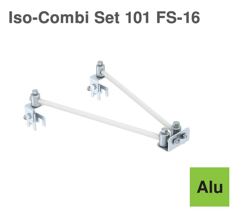 Iso-Combi-Set für Falzbefestigung